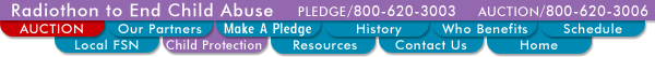 Radiothon to End Child Abuse - Main Menu