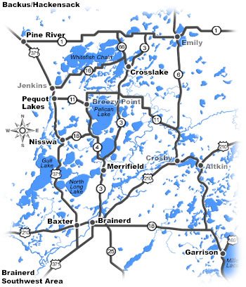 brainerd-rental-boats-map