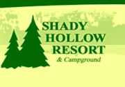 Shady Hollow Resort and Campground.