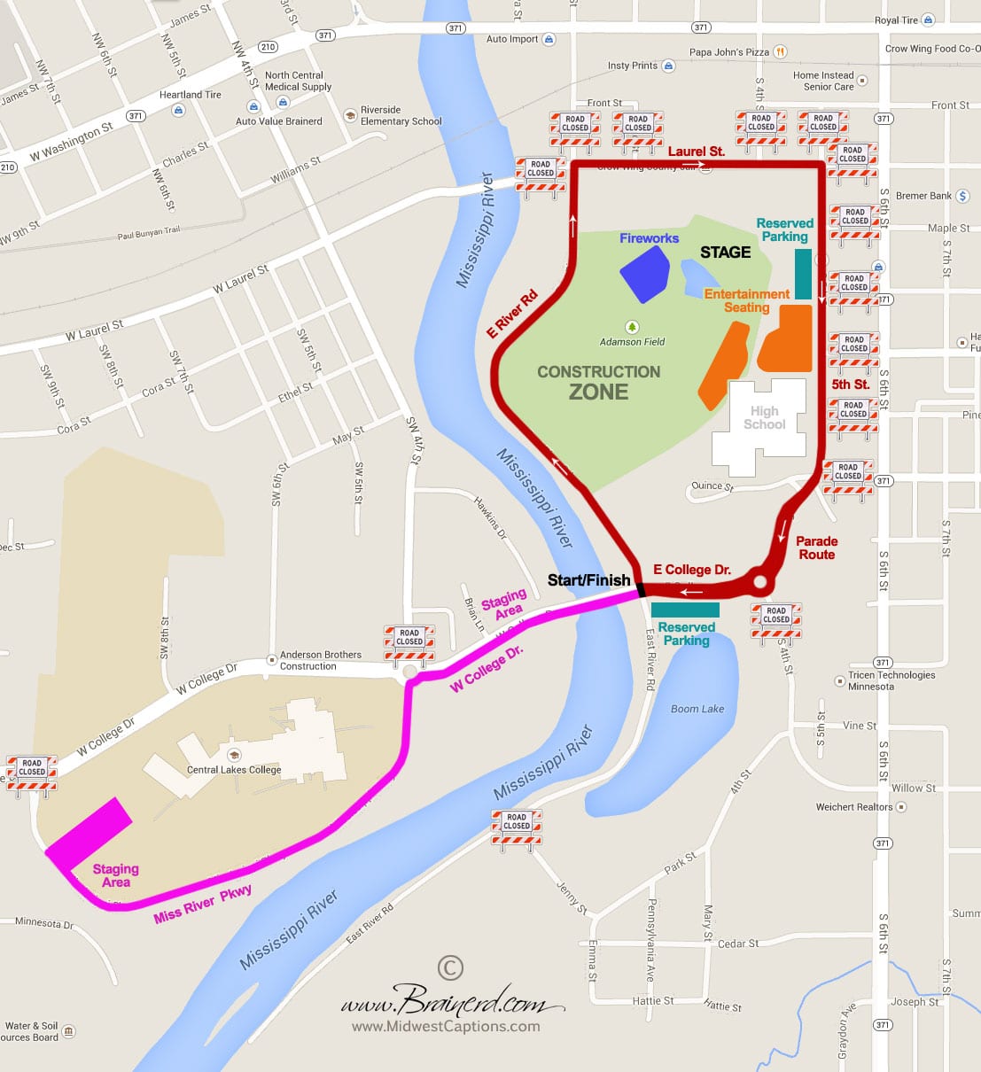 Brainerd MN 4th of July Parade Route & Info Brainerd Lakes Area Fourth