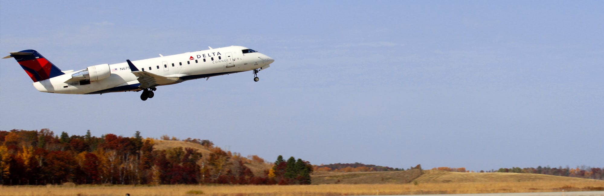 Airplane taking off