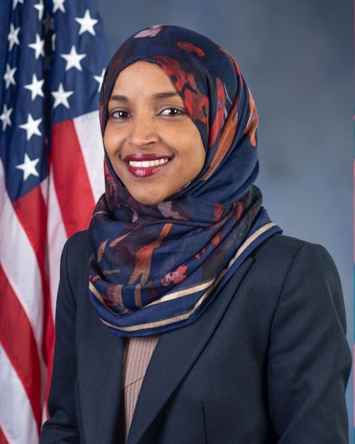 U.S. Representative Ilhan Omar (D) 5th Congressional District 